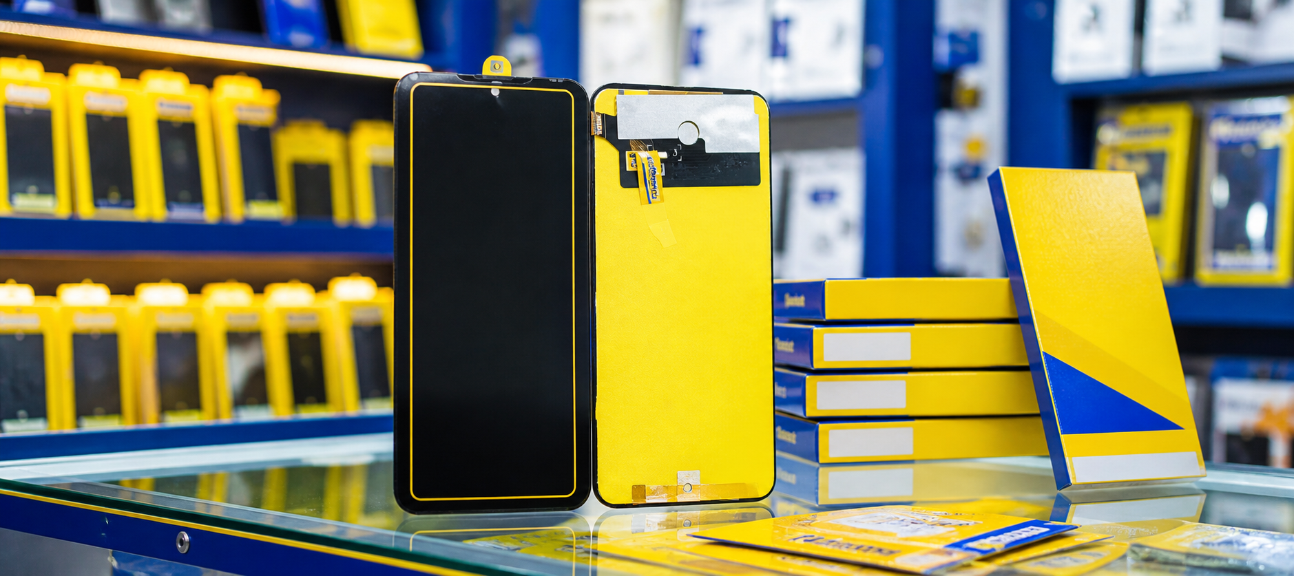 Ezana Screen shop display